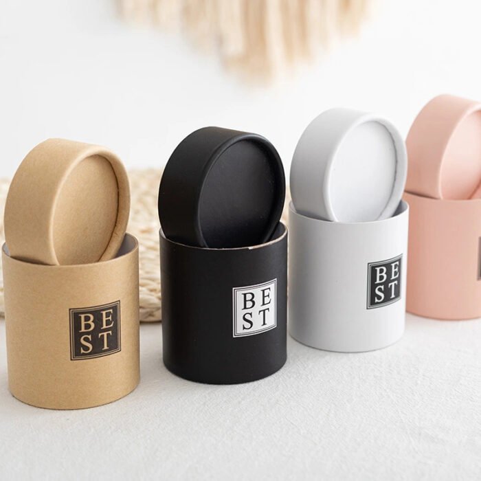 Cylindrical Box for Business