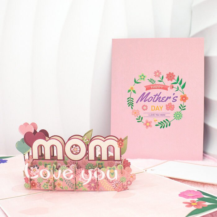 Mother's Day 3D Pop Up Greeting Card