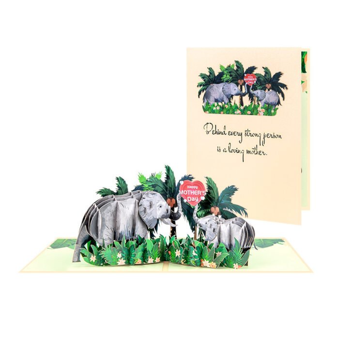 Mother's Day 3D Pop Up Greeting Card