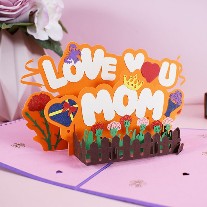 Mother’s Day 3D Pop Up Greeting Card