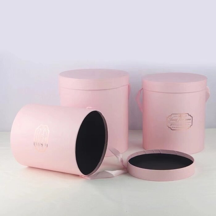 Round Flower Gift Box Customized