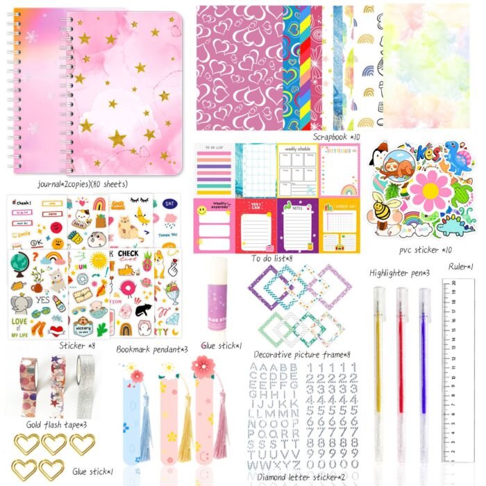 Children's Diary Set, Gifts for Girls